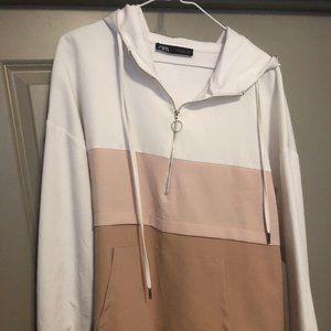 Zara Tri color hoodie